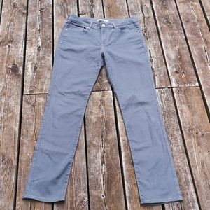 Levi's mid-rise skinny jeans